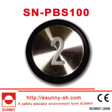 30mm Push Button for Otis (SN-PBS101)